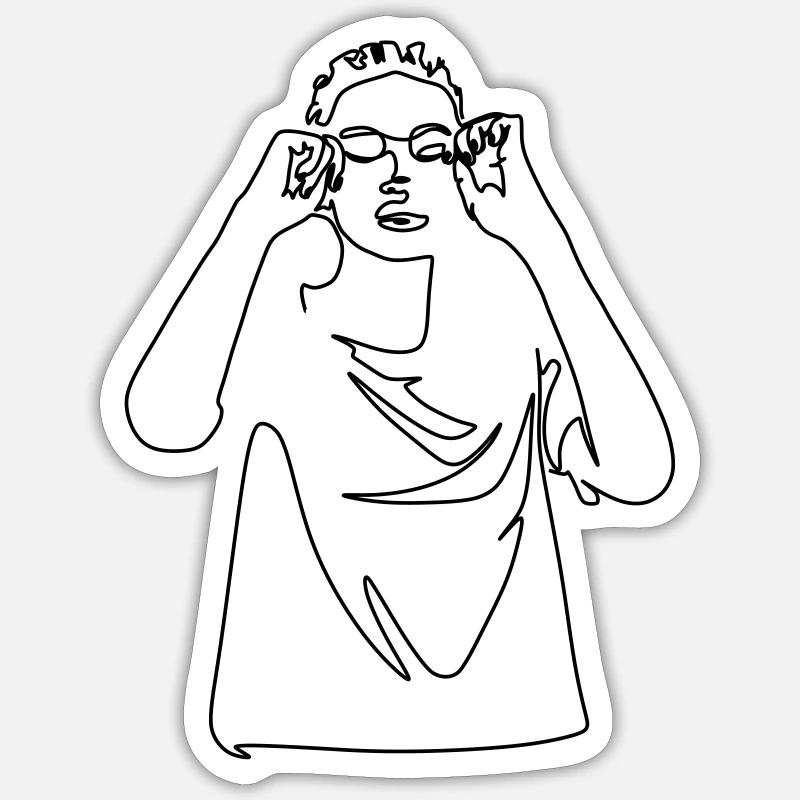 Sticker size S (10 x 10 cm) - 