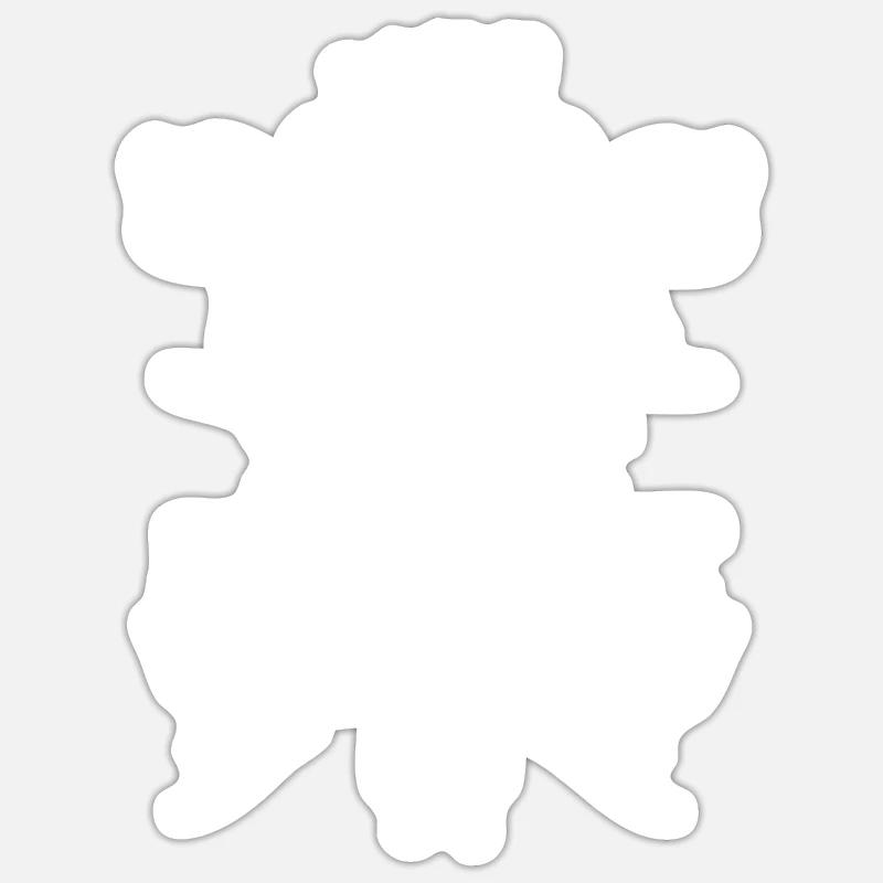 Mädchenname Ramona - Sticker Größe S (10 x 10 cm) - Mattweiß