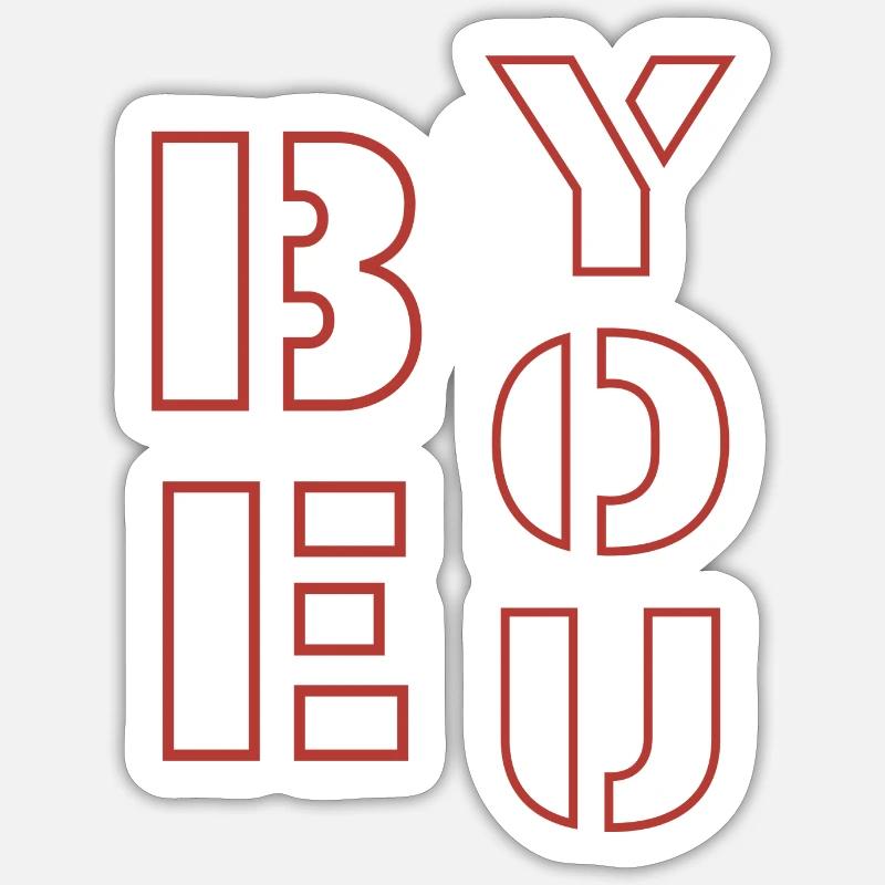 Sticker size S (10 x 10 cm) - 