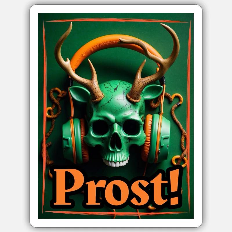 Sticker Größe S (10 x 10 cm) - 