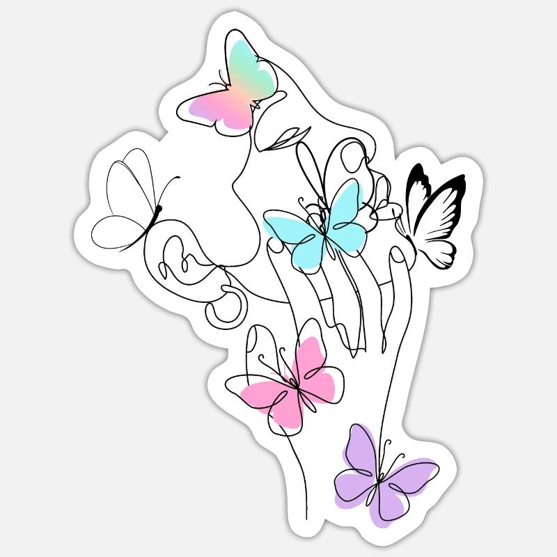 Sticker taille S (10 x 10 cm) - 