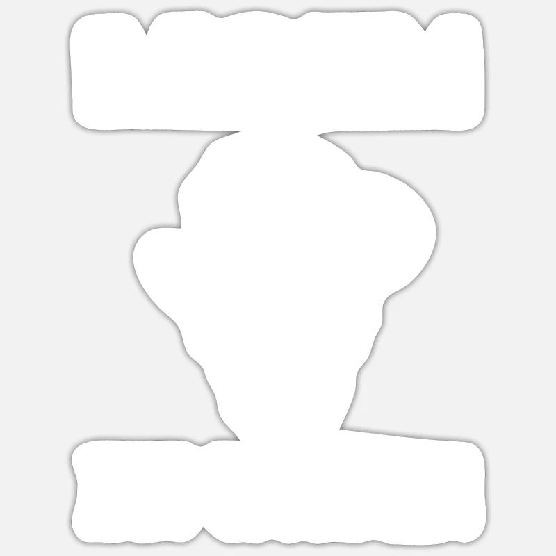 Sticker Größe S (10 x 10 cm) - 