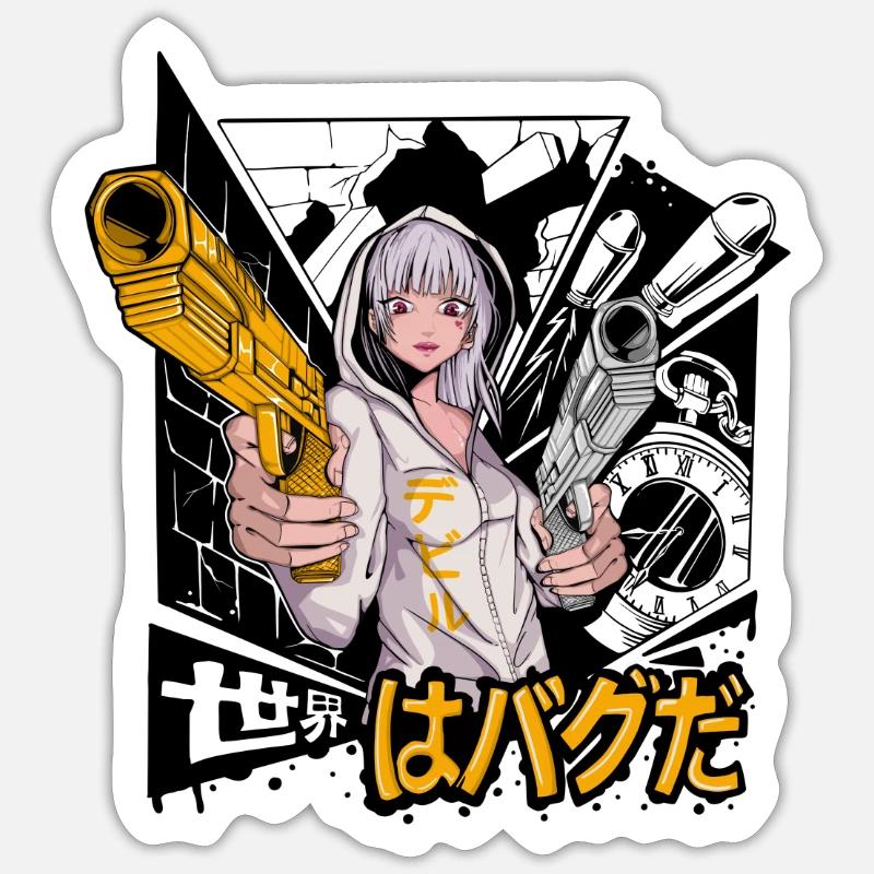 Sticker taille S (10 x 10 cm) -