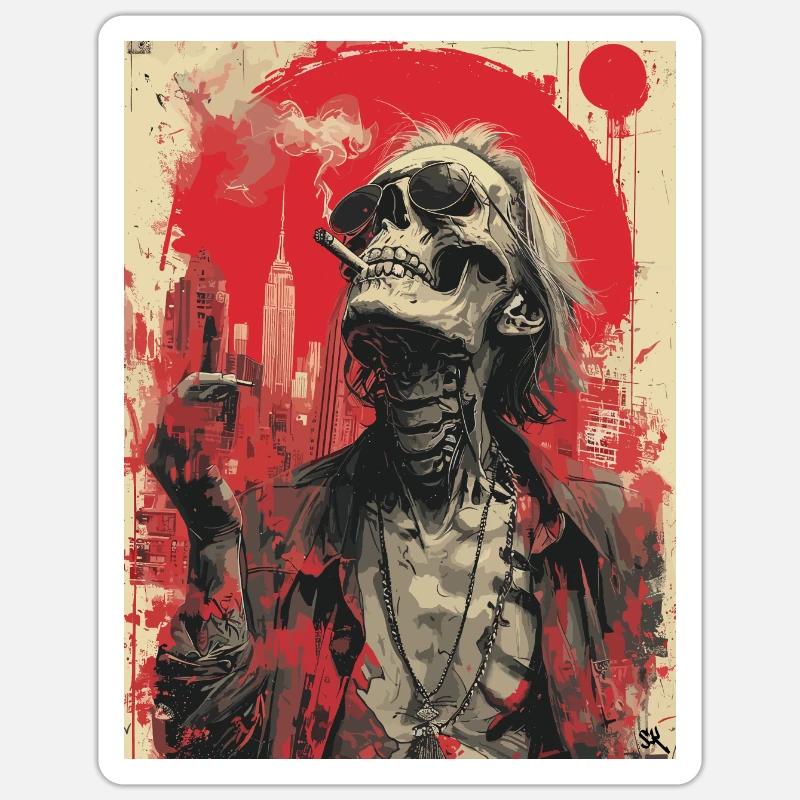 Sticker Größe S (10 x 10 cm) - 