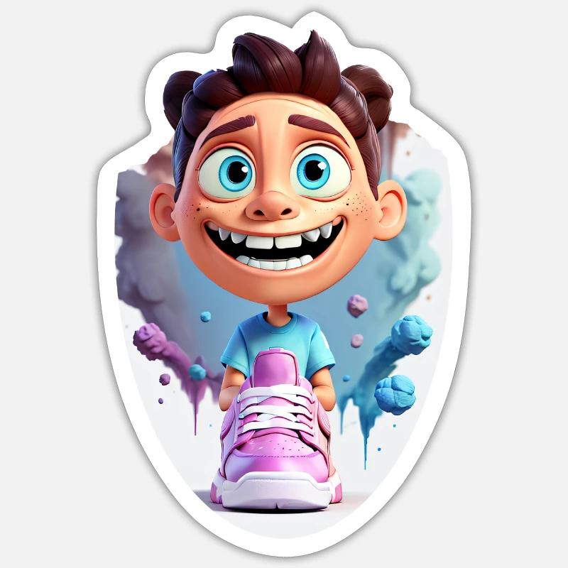 Sticker Größe S (10 x 10 cm) - 