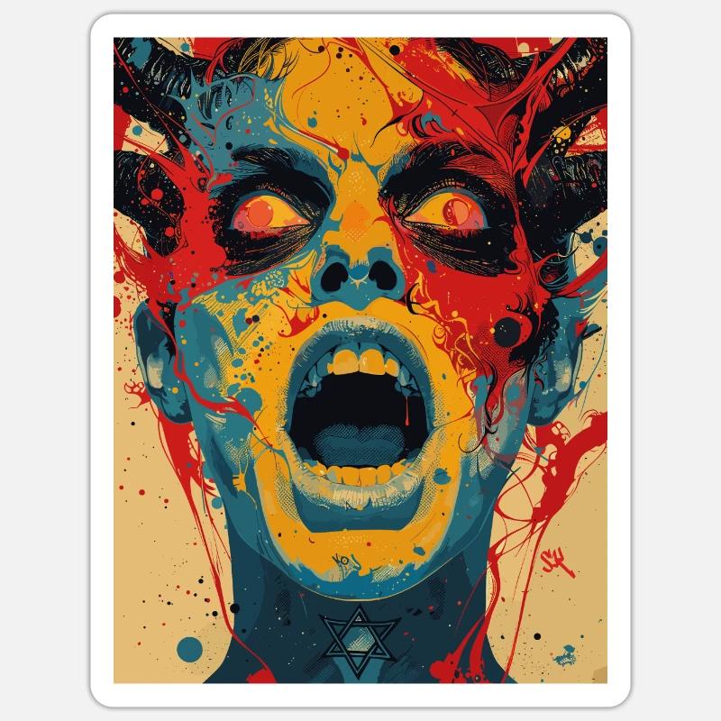Sticker Größe S (10 x 10 cm) - 