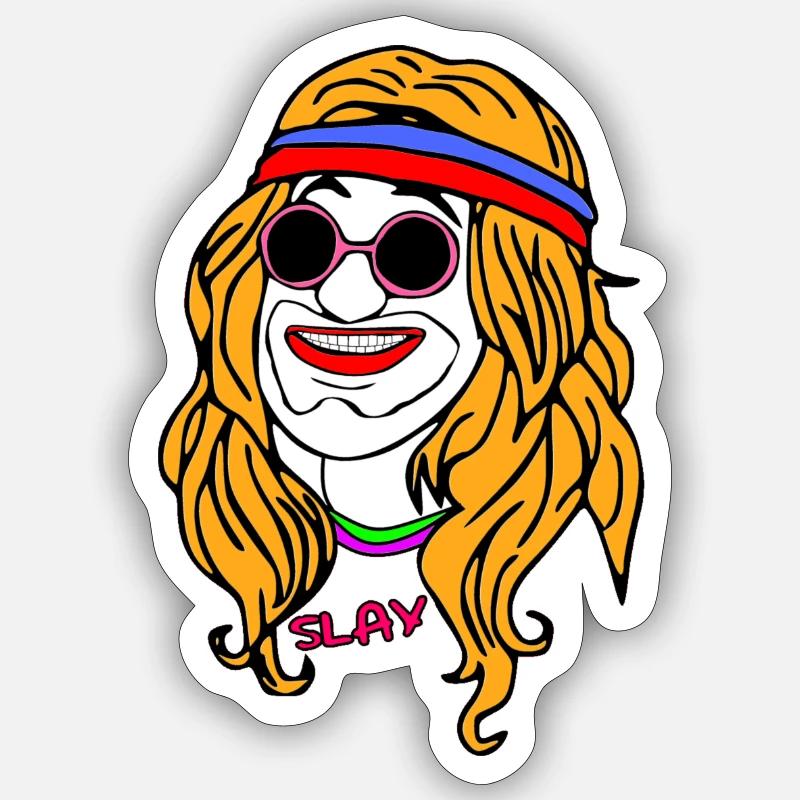 Chilly vibes Sticker size S (10 x 10 cm)