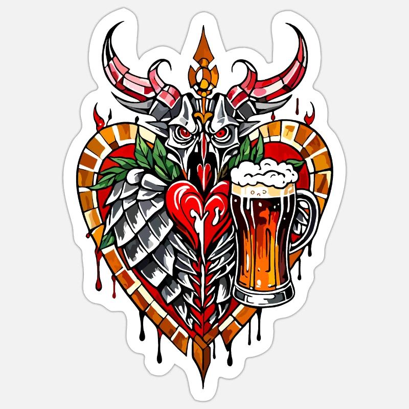 Sticker taille S (10 x 10 cm) - 