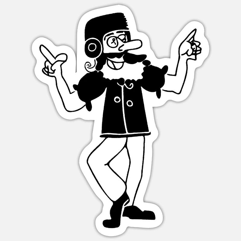 Sticker size S (10 x 10 cm) - 