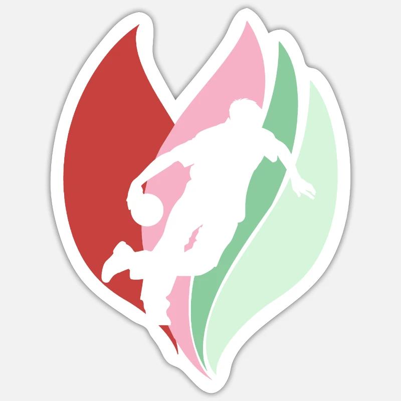 Frappe du lanceur Sticker taille S (10 x 10 cm)