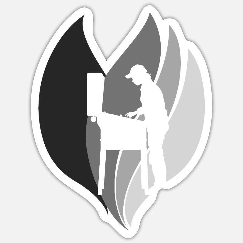 Sticker taille S (10 x 10 cm) - 