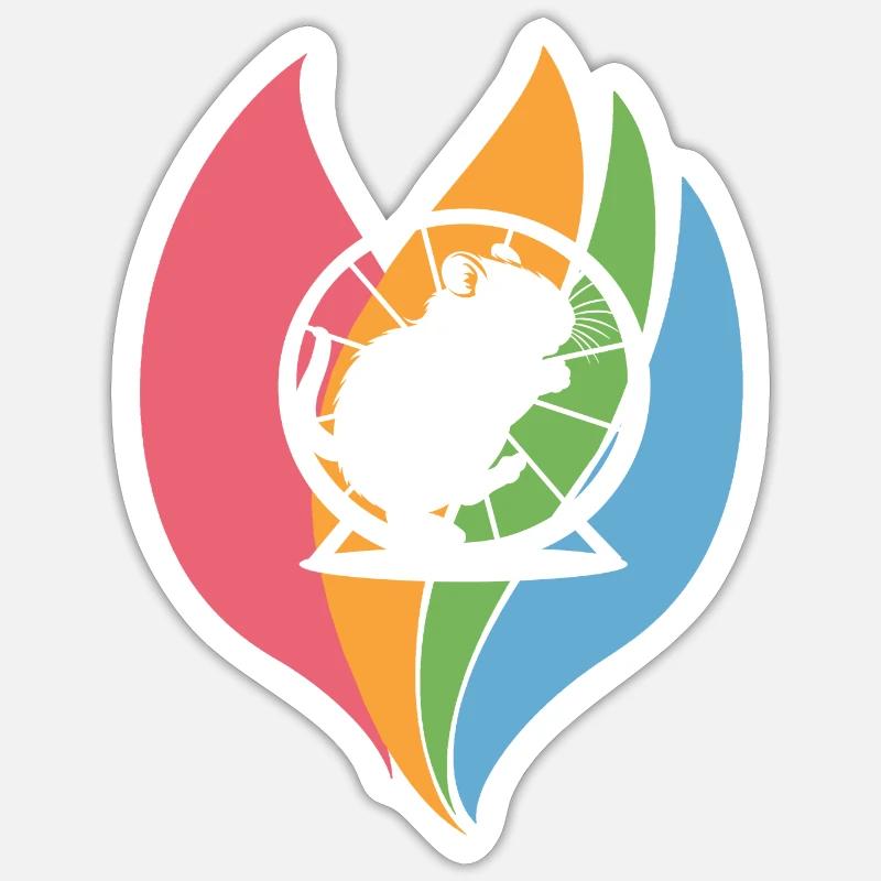 Sticker Größe S (10 x 10 cm) - 