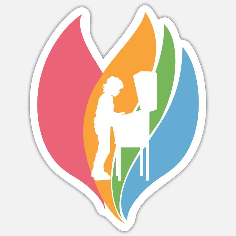 Sticker size S (10 x 10 cm) - 