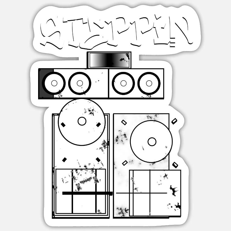 Sticker size S (10 x 10 cm) - 