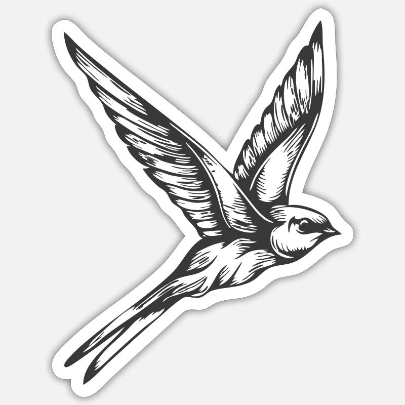 Sticker Größe S (10 x 10 cm) - 