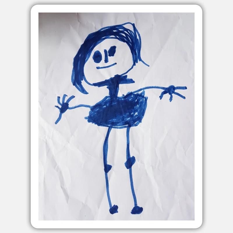 Sticker Größe S (10 x 10 cm) - 