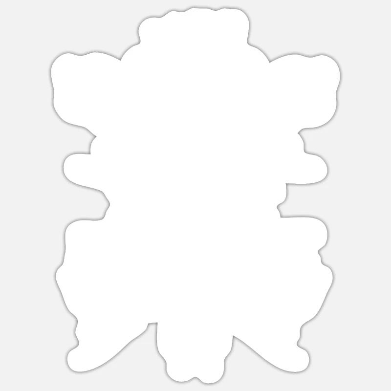 Mädchenname Therese - Sticker Größe S (10 x 10 cm) - Mattweiß