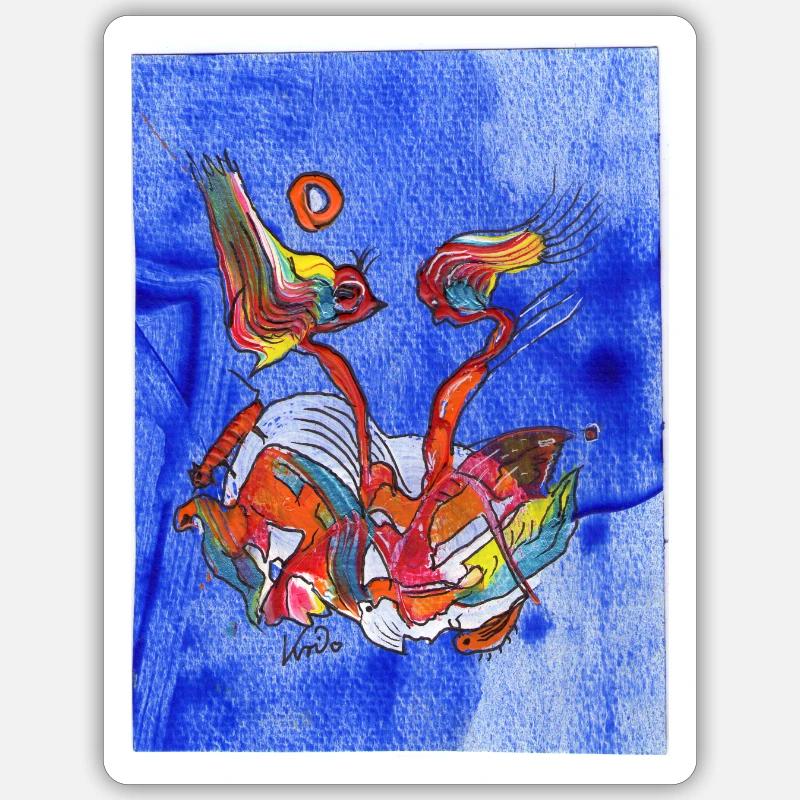 Sticker Größe S (10 x 10 cm) - 