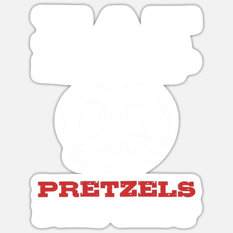 pretzel Sticker size S (10 x 10 cm)