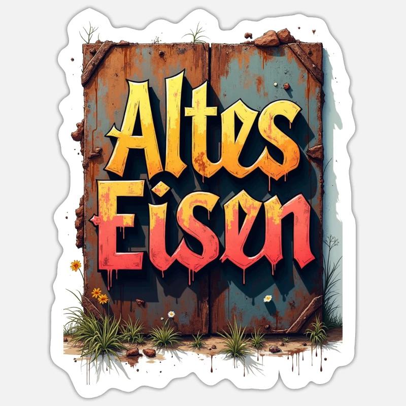 Sticker Größe S (10 x 10 cm) - 