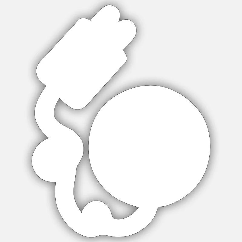 Élément d’alimentation de la prise Sticker taille S (10 x 10 cm)