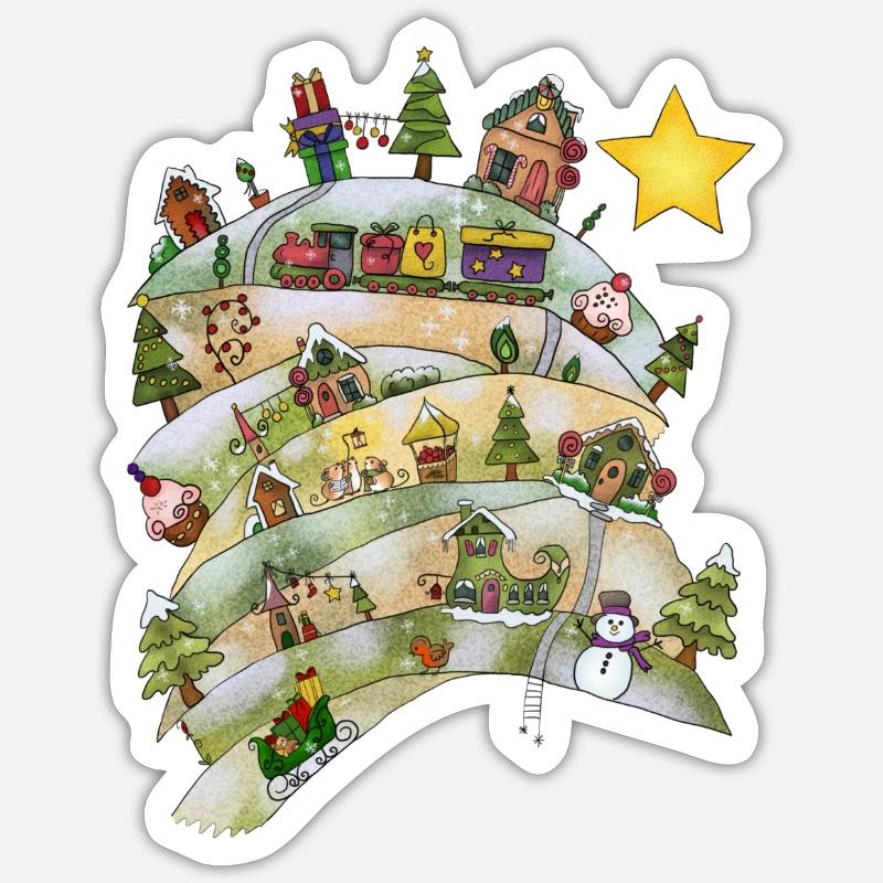 Sticker Größe S (10 x 10 cm) - 