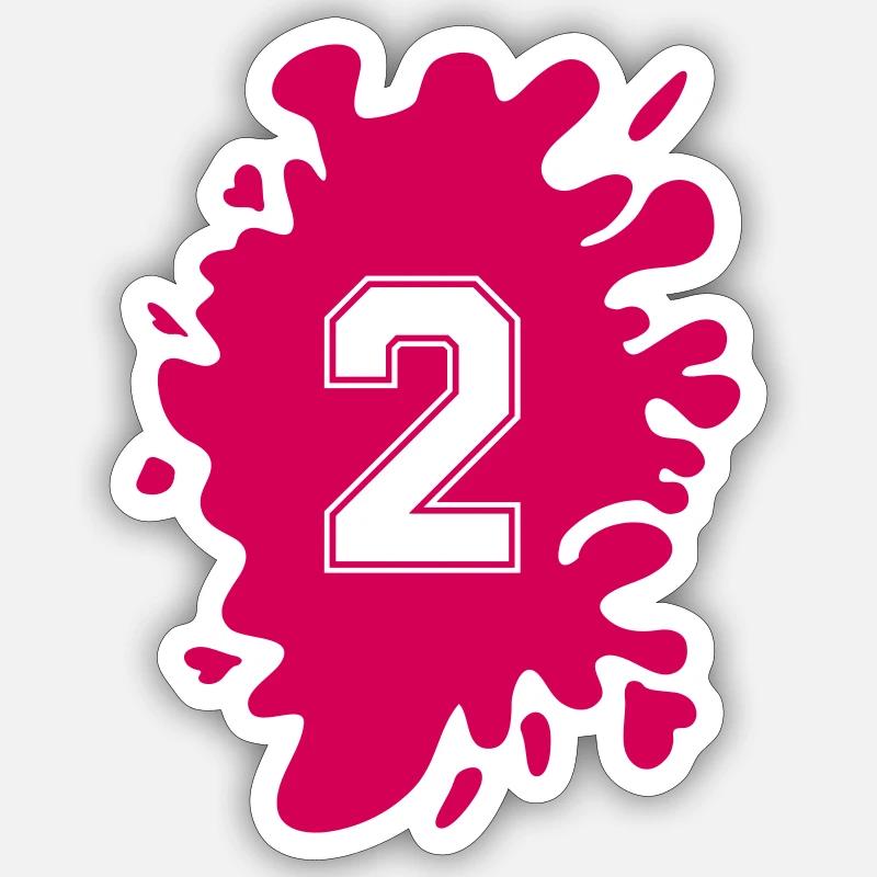 blob 2 Sticker size S (10 x 10 cm)