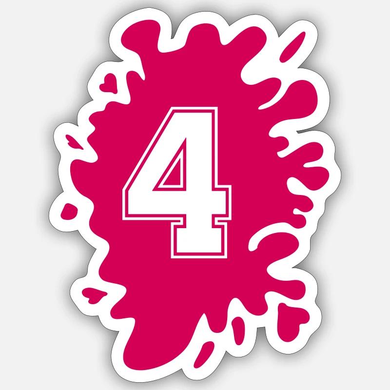 Blobs 4 Sticker taille S (10 x 10 cm)