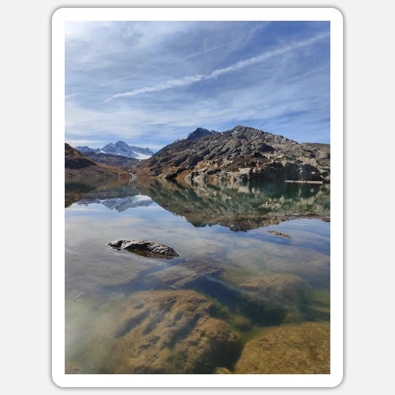 Lac Bramant Sticker taille S (10 x 10 cm)