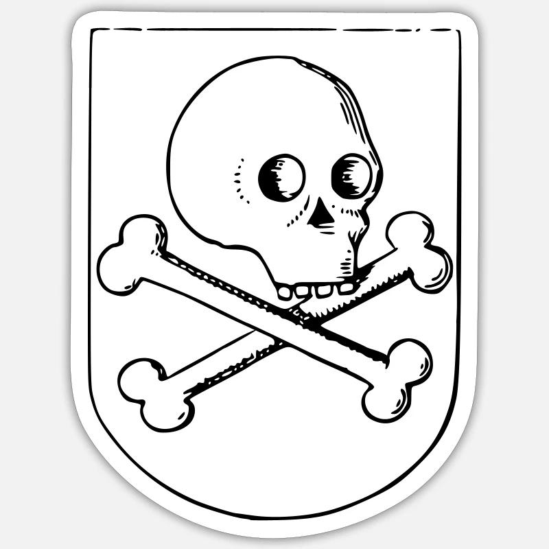 Sticker Größe S (10 x 10 cm) - 