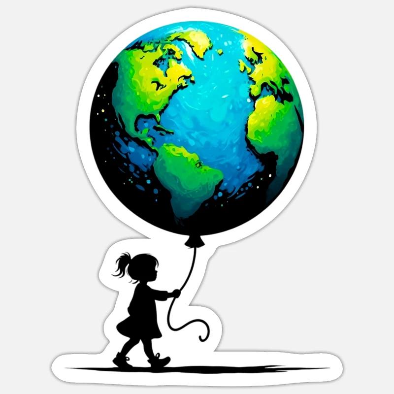 Sticker Größe S (10 x 10 cm) - 