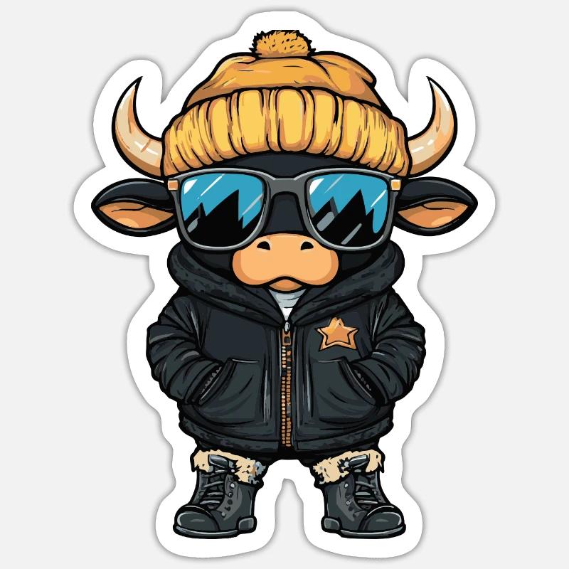 Sticker taille S (10 x 10 cm) - 