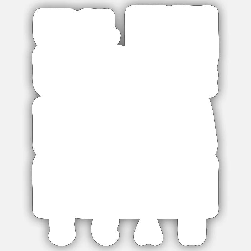 Tracking failed - Sticker size S (10 x 10 cm) - white matte
