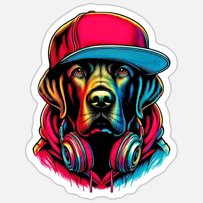 Sticker Größe S (10 x 10 cm) - 