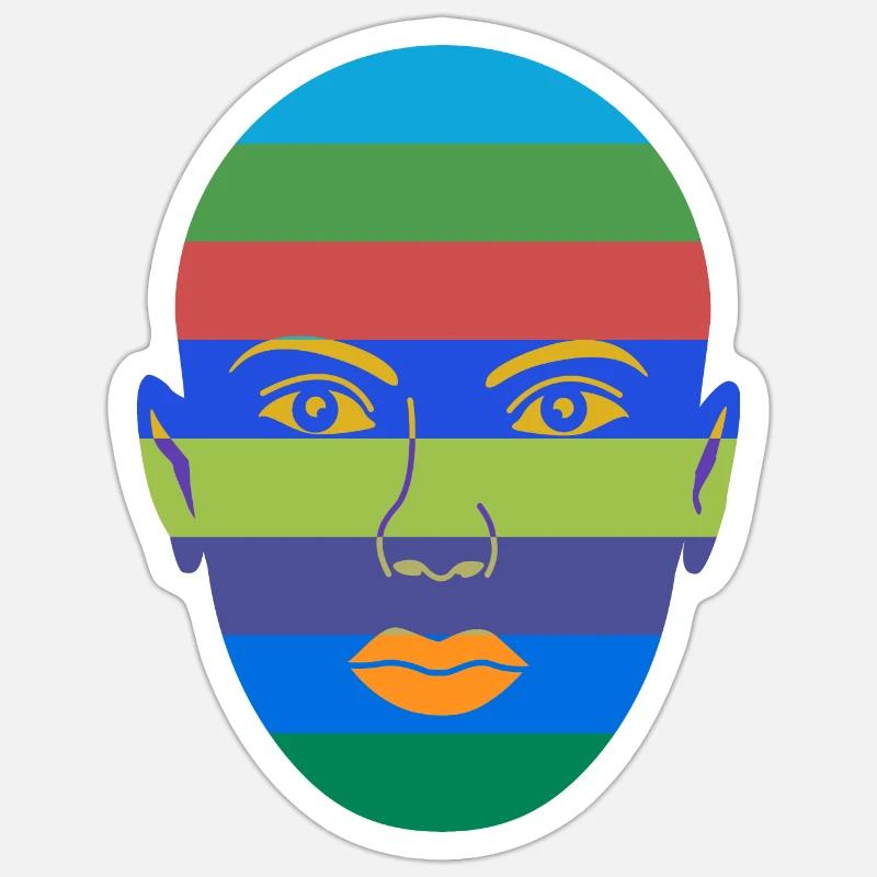 Sticker taille S (10 x 10 cm) - 