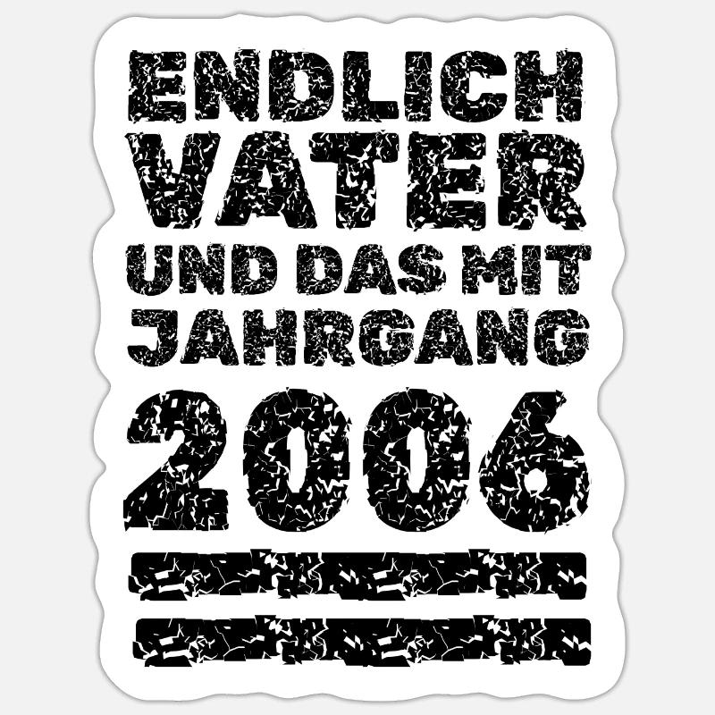 Sticker Größe S (10 x 10 cm) - 