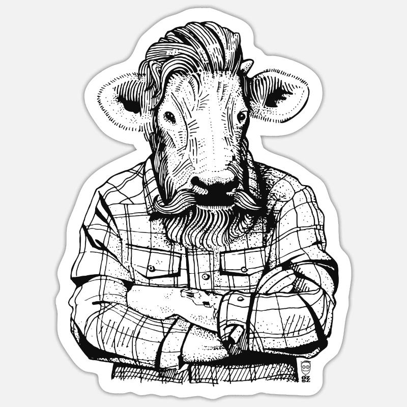 Sticker taille S (10 x 10 cm) - 