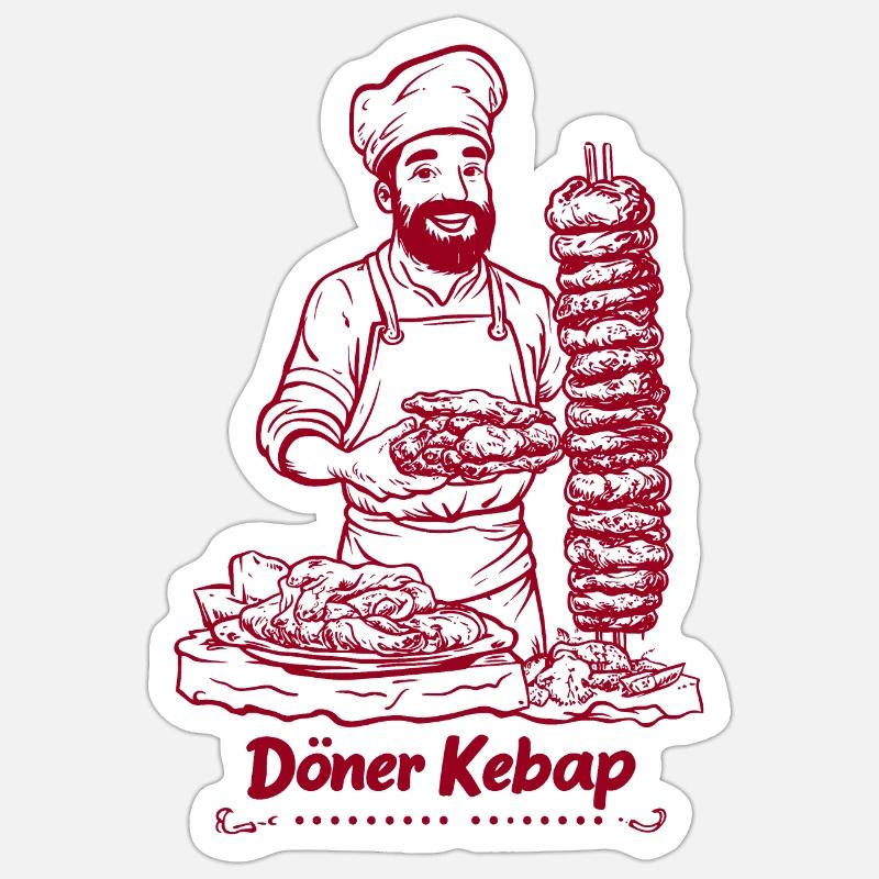 Sticker Größe S (10 x 10 cm) - 