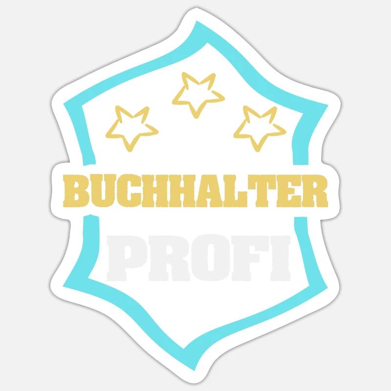 Comptable Sticker taille S (10 x 10 cm)