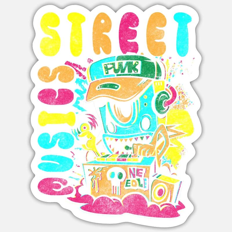 Sticker taille S (10 x 10 cm) - 