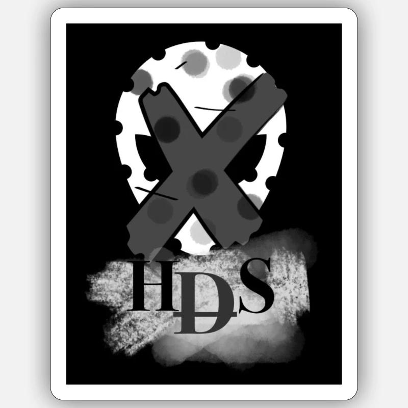 Sticker Größe S (10 x 10 cm) - 