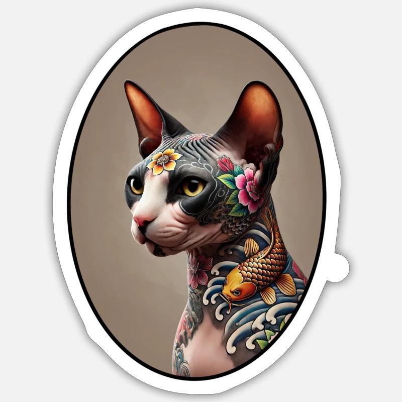 Sticker taille S (10 x 10 cm) - 