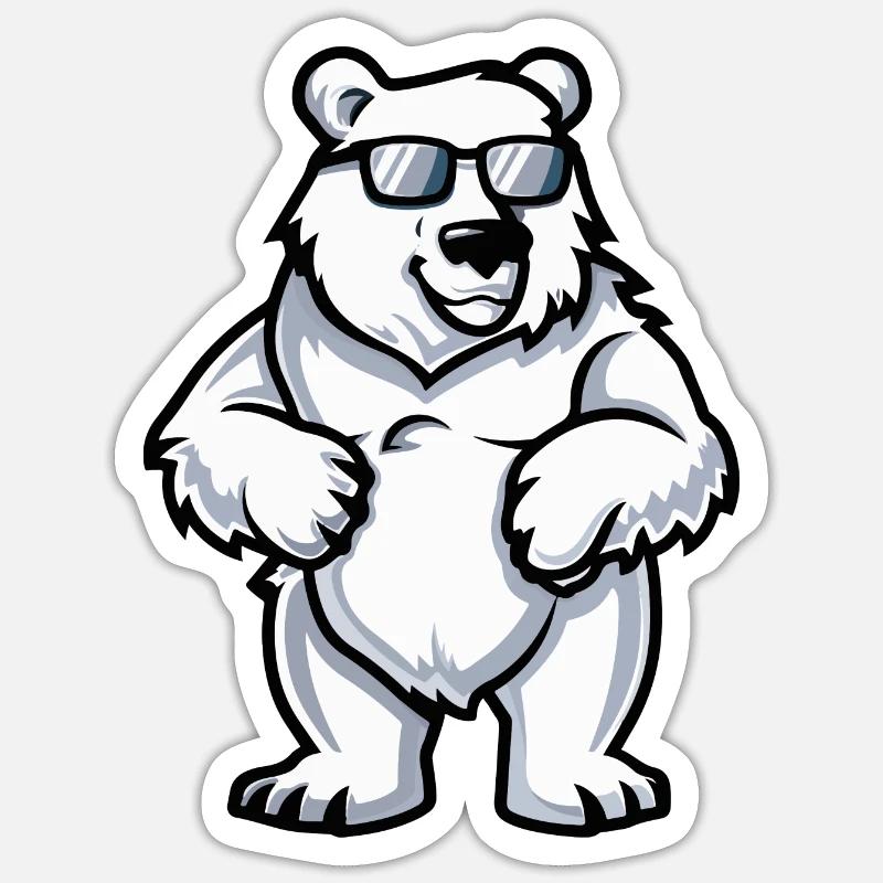 Sticker Größe S (10 x 10 cm) - 