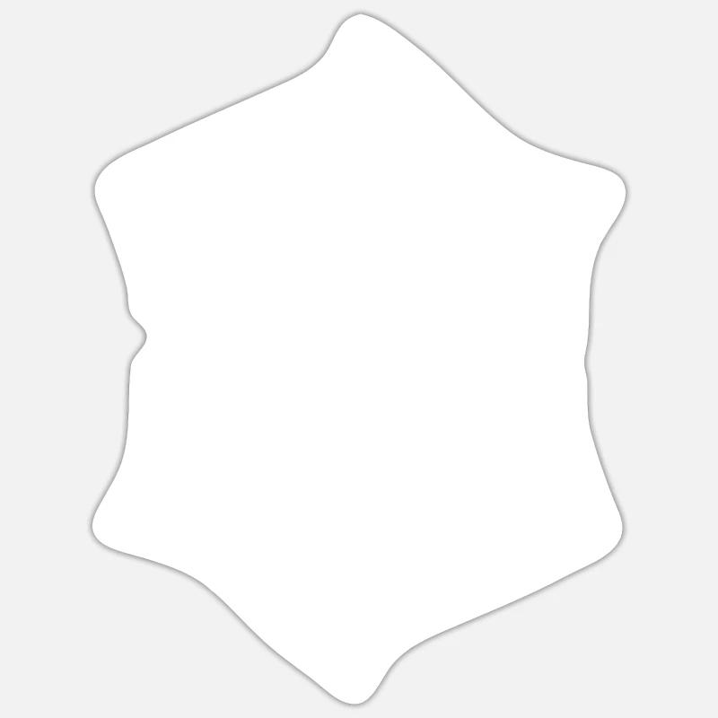 Profession : Broyeur - Sticker taille S (10 x 10 cm) - blanc mat