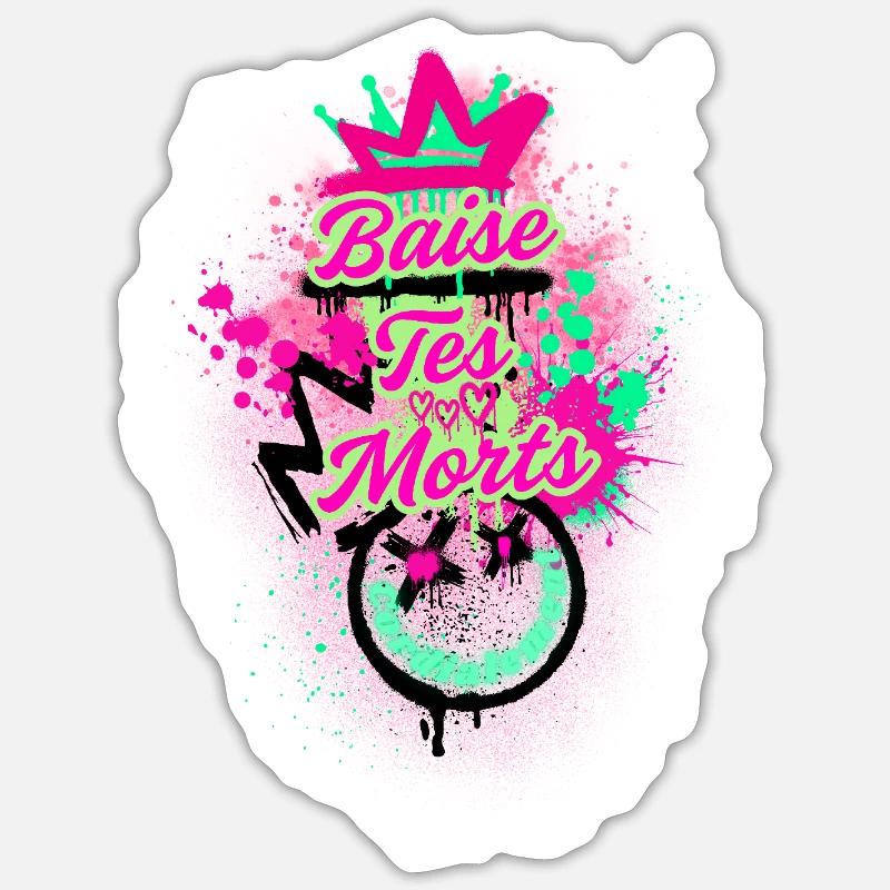 Sticker taille S (10 x 10 cm) - 