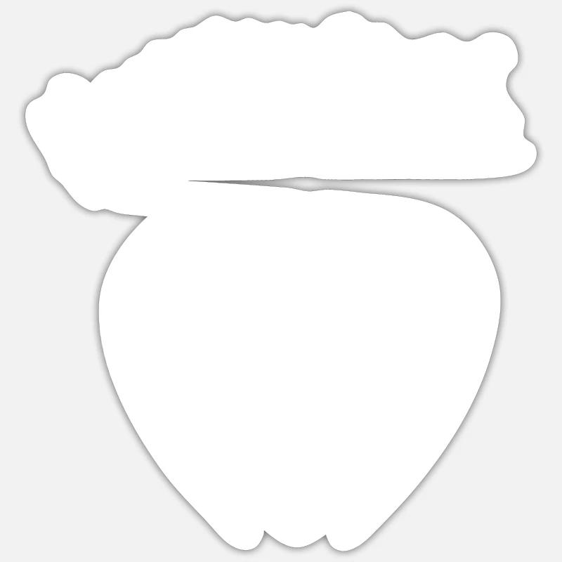 Happy Easter Cute Gift Idea Sticker size S (10 x 10 cm)