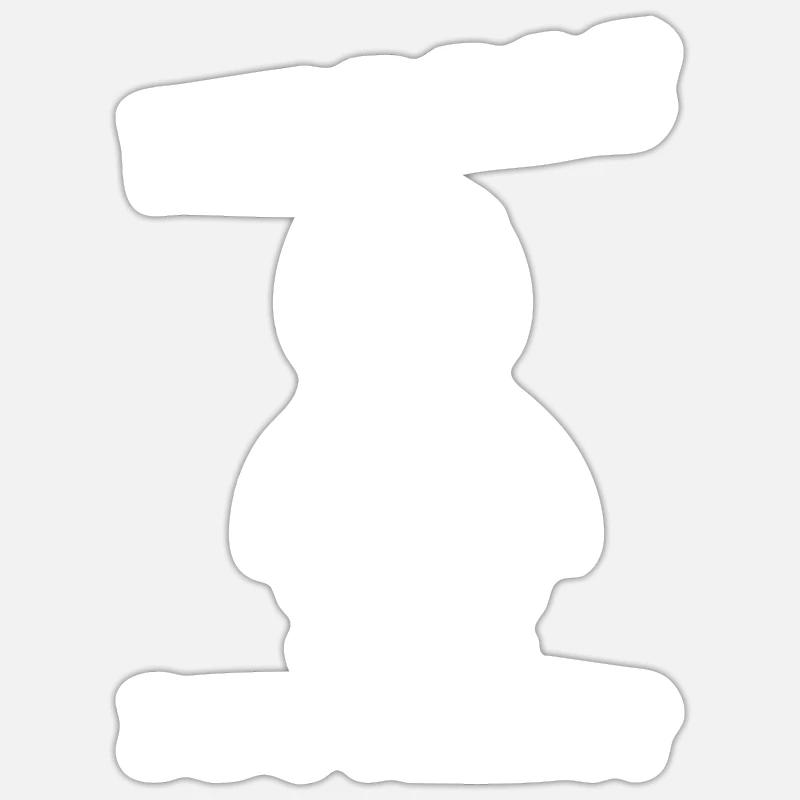 Waddle I do next Idée cadeau Sticker taille S (10 x 10 cm)