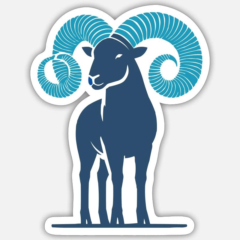 Aries 1 Sticker size S (10 x 10 cm)