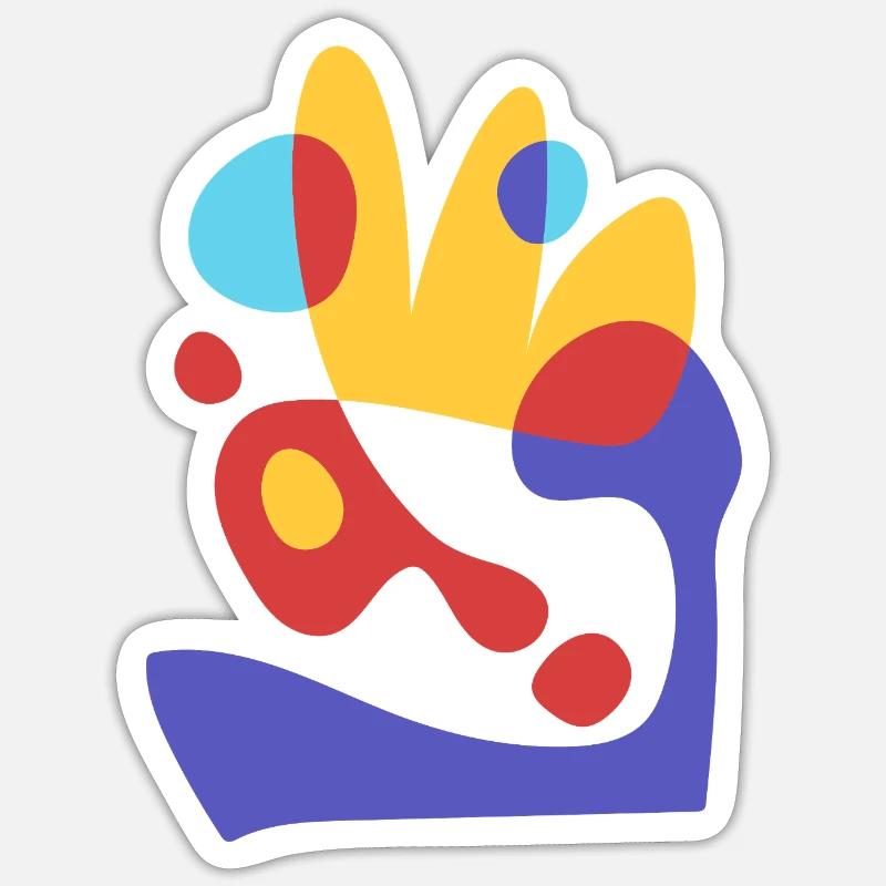 Sticker taille S (10 x 10 cm) - 