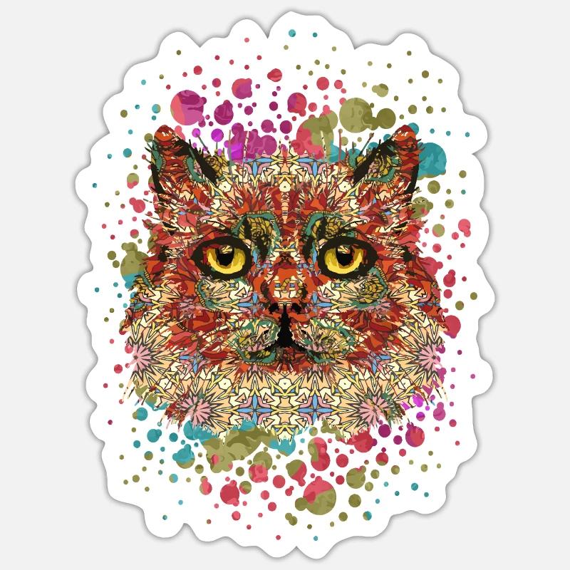 Sticker Größe S (10 x 10 cm) - 
